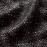 Tessuto in maglia misto lana melange glitterata – nero/argento effetto metallizzato,  thumbnail number 2