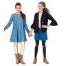 velluto a coste larghe prelavato tinta unita – colore blu jeans,  thumbnail number 5