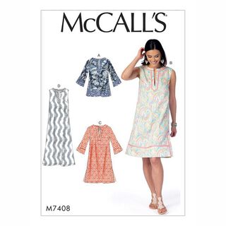 abito a tunica|abito , McCalls 7408 | 42 - 52, 