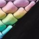 jersey laminato, squame scintillanti – nero/argento,  thumbnail number 3