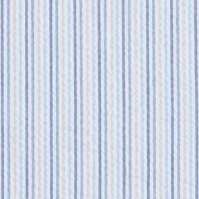 seersucker cotone Mix di strisce &ndash; blu/bianco, 