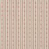 tessuto arredo mezzo panama Righe con stelle – naturale/rosso borgogna,  thumbnail number 1