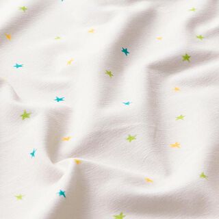 jersey di cotone stelline | PETIT CITRON – bianco lana, 