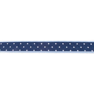 Nastro tessuto jeans pois – blu marino, 