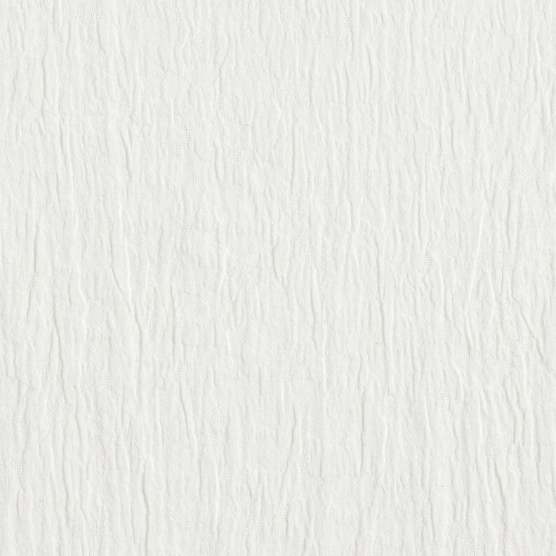 mussolina / tessuto doppio increspato Jacquard Fiori – bianco lana,  image number 5