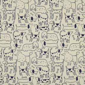 jersey di cotone Cani | by Poppy – anemone/blu marino, 