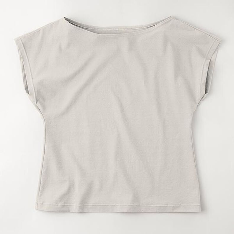 jersey di cotone medio tinta unita – naturale,  image number 8