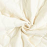 tessuto trapuntato Motivo circolare – bianco lana,  thumbnail number 3