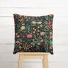 tessuto arredo gobelin Piastrelle floreali – nero,  thumbnail number 6