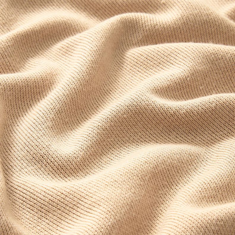 tessuto in maglia misto viscosa morbidissimi – beige scuro,  image number 2