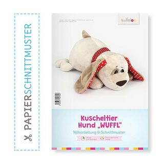 Per cucire un cane peluche: cartamodello "WUFFL"  | Kullaloo, 