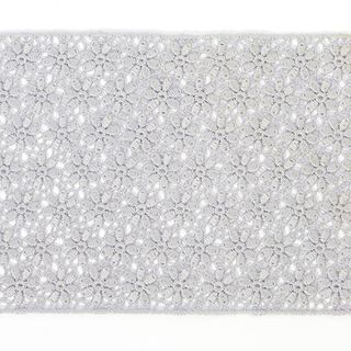 Guipure – merletto (72 mm) 3 – grigio, 