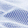 seersucker misto cotone, righe – blu reale/bianco lana,  thumbnail number 2