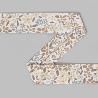 Sbieco floreale (19 mm) 2 – marrone, 