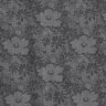 Tessuto per camicia a fiori – grigio/nero,  thumbnail number 1
