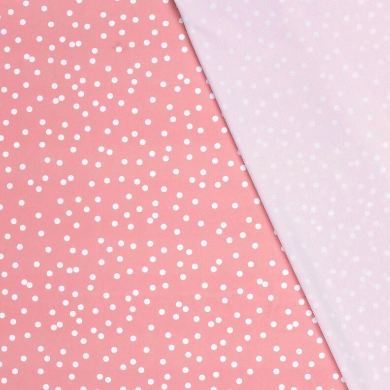 tessuto per costumi da bagno UPF50 piccoli pois – rosa/bianco,  image number 4