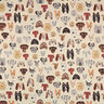 tessuto arredo gobelin, cani – beige,  thumbnail number 1