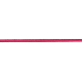 Cordoncino elastico [Ø 3 mm] – rosa fucsia acceso, 