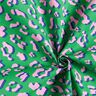 cotone rivestito Leopardo astratto | Poppy Fabrics – verde/rosa,  thumbnail number 3