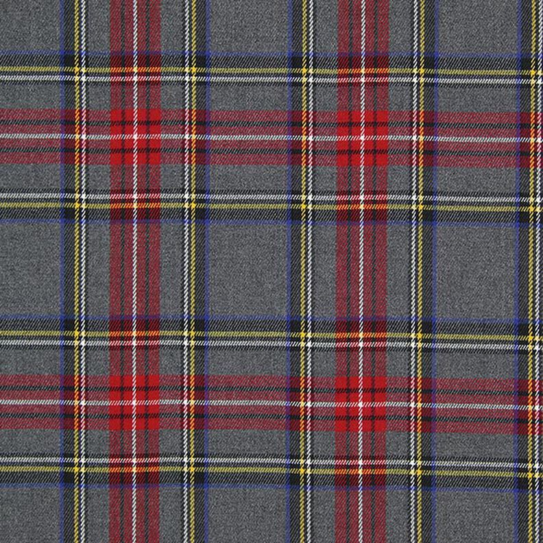 tartan quadri scozzesi grandi – grigio,  image number 1