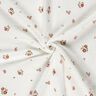 mussolina / tessuto doppio increspato fiori – bianco,  thumbnail number 3