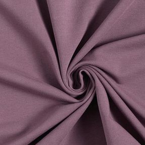 felpa di cotone leggera tinta unita – melanzana, 