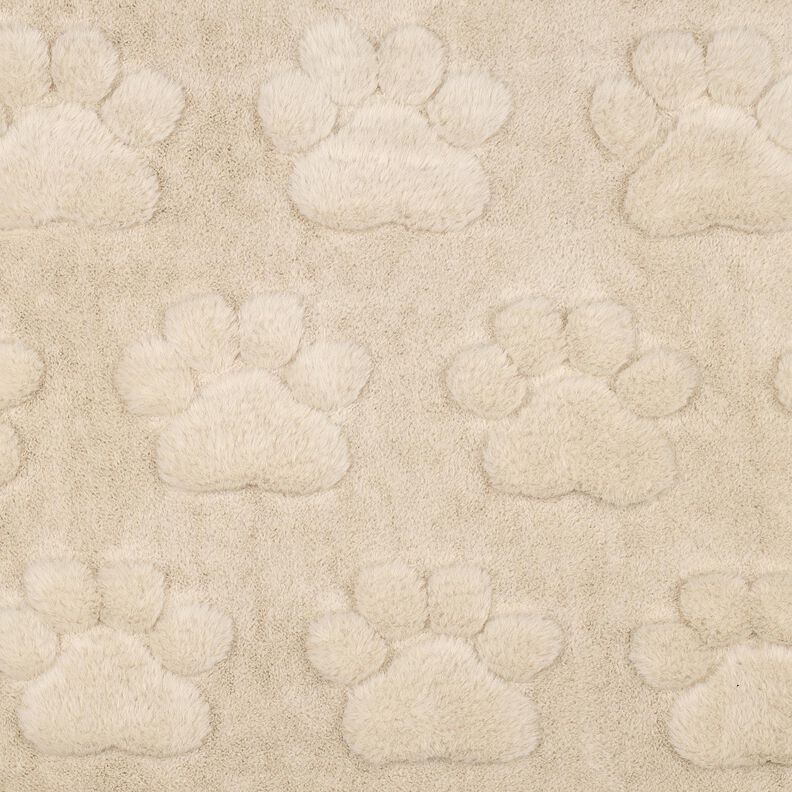 Morbido pile zampe di cane – beige chiaro, image number 1