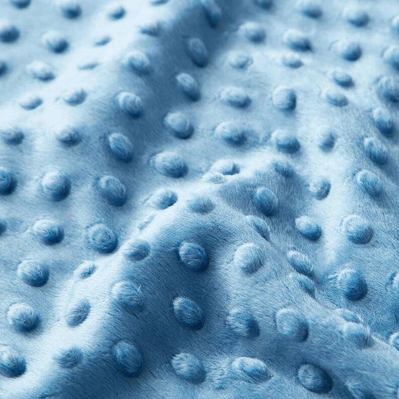 soffice pile punti in rilievo – azzurro,  image number 2