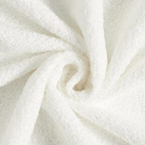 tessuto da tappezzeria bouclé – bianco, 