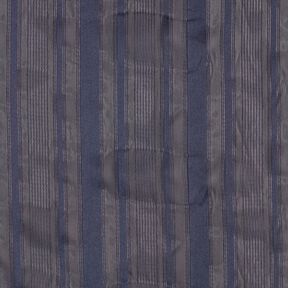 chiffon Righe in satin con Glitter – blu marino, 