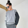 FRAU ZORA Maglia oversize con fascia larga al fondo | Studio Schnittreif | XS-XXL,  thumbnail number 3