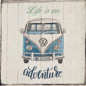 tessuto arredo gobelin taglio di tessuto „Bulli Adventure“ – beige, 