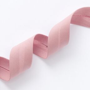 Nastro in sbieco Cotone bio [20 mm] – rosa antico scuro, 