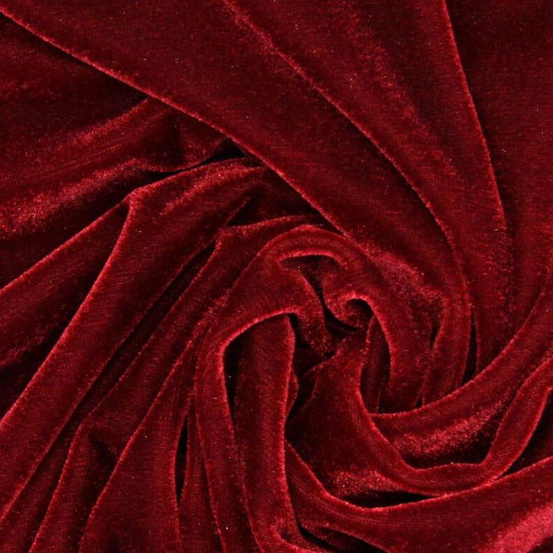 velluto stretch – rosso carminio,  image number 2