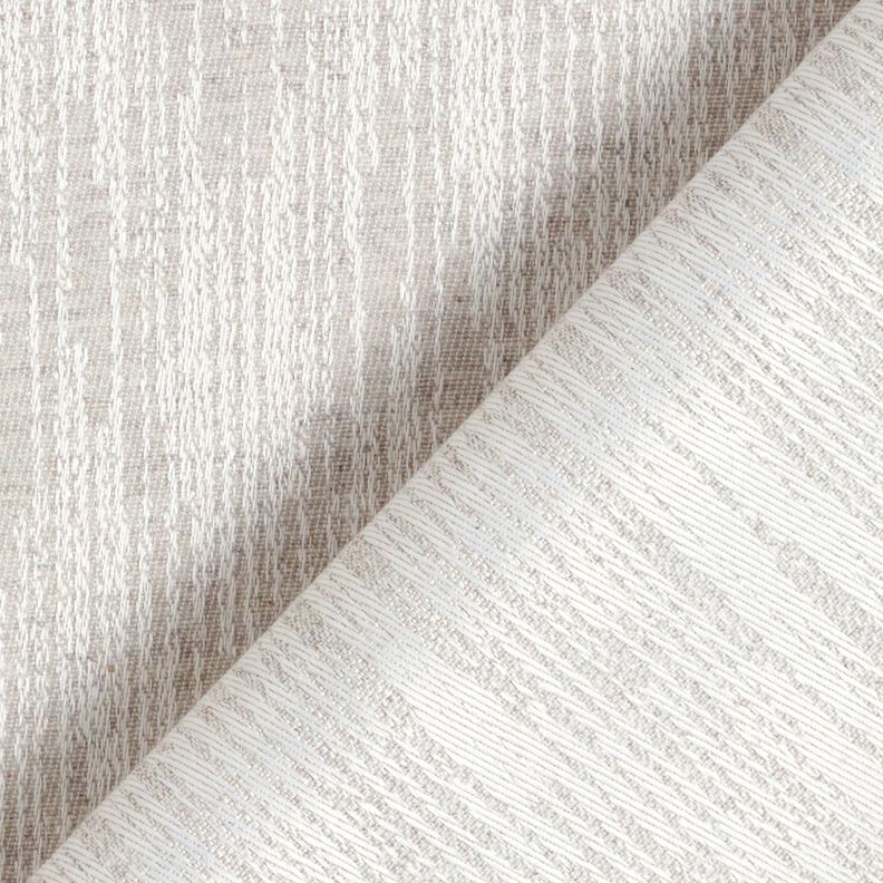 tessuto arredo Jacquard Tessuto astratto riciclato – grigio nebbia,  image number 4