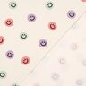 flanella di cotone faccine | Poppy Fabrics – avorio/rosa anticato,  thumbnail number 3