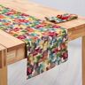 tessuto arredo gobelin Tetris – rosso carminio/verde,  thumbnail number 7