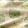 tessuto arredo mezzo panama foglie – naturale,  thumbnail number 2