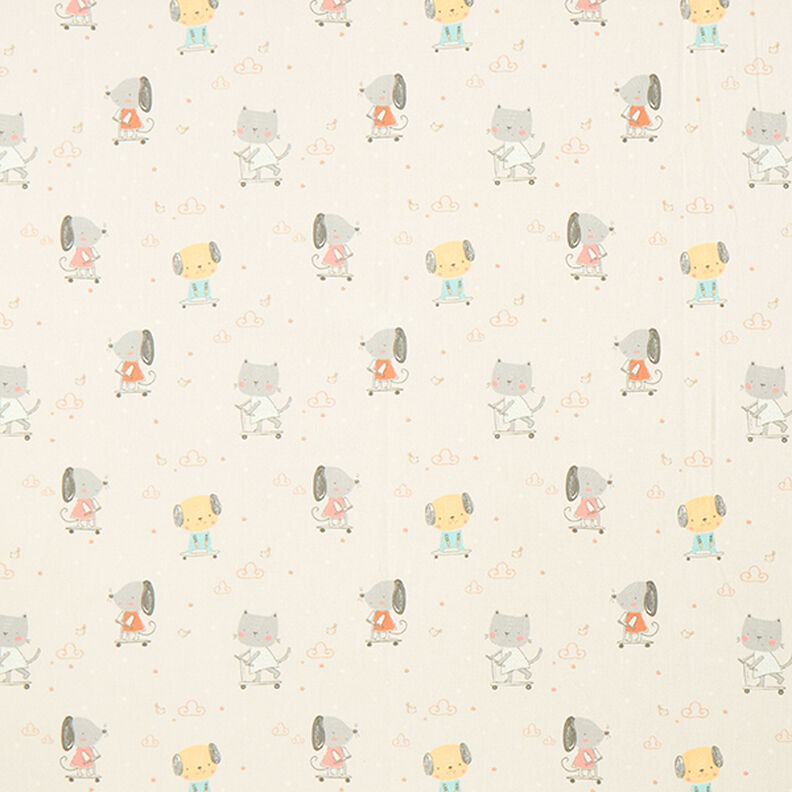 tessuto arredo mezzo panama Cane e gatto – naturale, image number 1