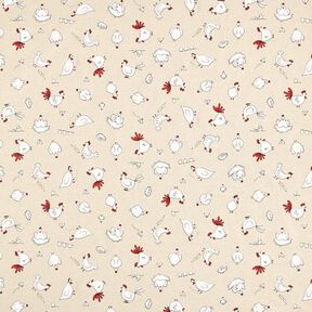 tessuto arredo mezzo panama polli – naturale, 