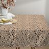 tessuto arredo mezzo panama Motivo leopardato astratto – marrone chiaro/anacardo,  thumbnail number 7