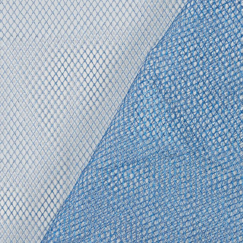 tulle Metallico – blu,  image number 5