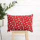 tessuto in cotone cretonne Omini di neve – rosso/bianco,  thumbnail number 7