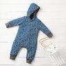 flanella di cotone teste di cane – colore blu jeans,  thumbnail number 6