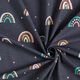 jersey di cotone arcobaleni stampa laminata – blu marino/antracite,  thumbnail number 4