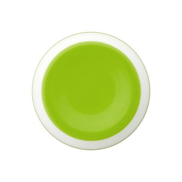 bottone in poliestere con gambo – verde mela,  image number 1