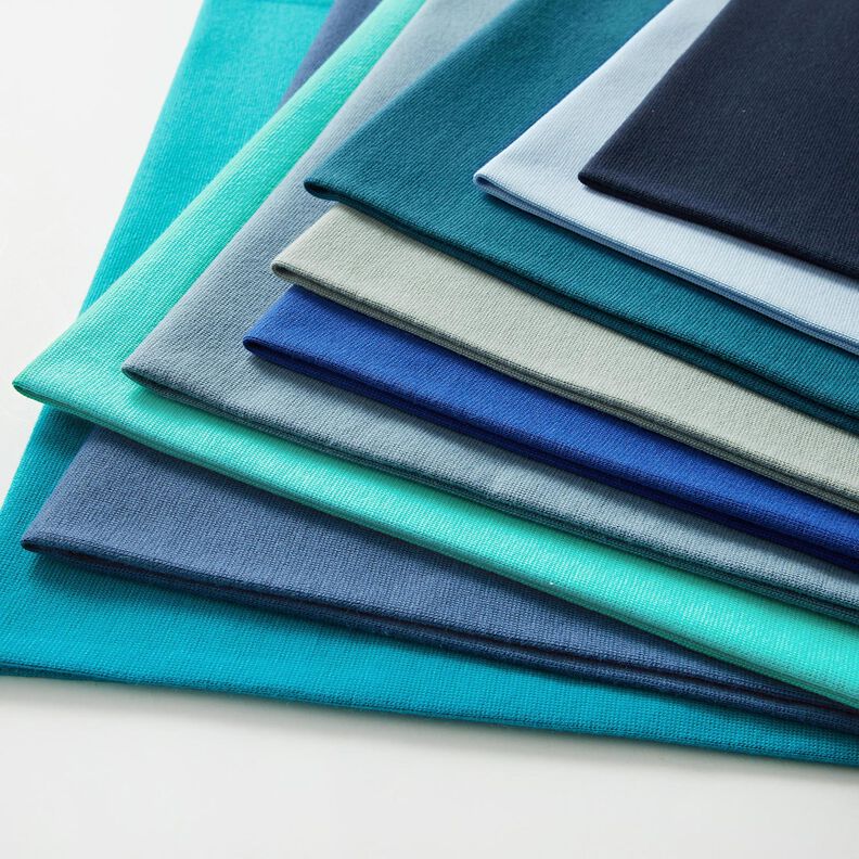 jersey di cotone medio tinta unita – rosa fucsia acceso,  image number 8