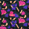 Tessuto in viscosa LENZING™ ECOVERO™ Amira Floral | Nerida Hansen – verde scuro/lillà,  thumbnail number 2