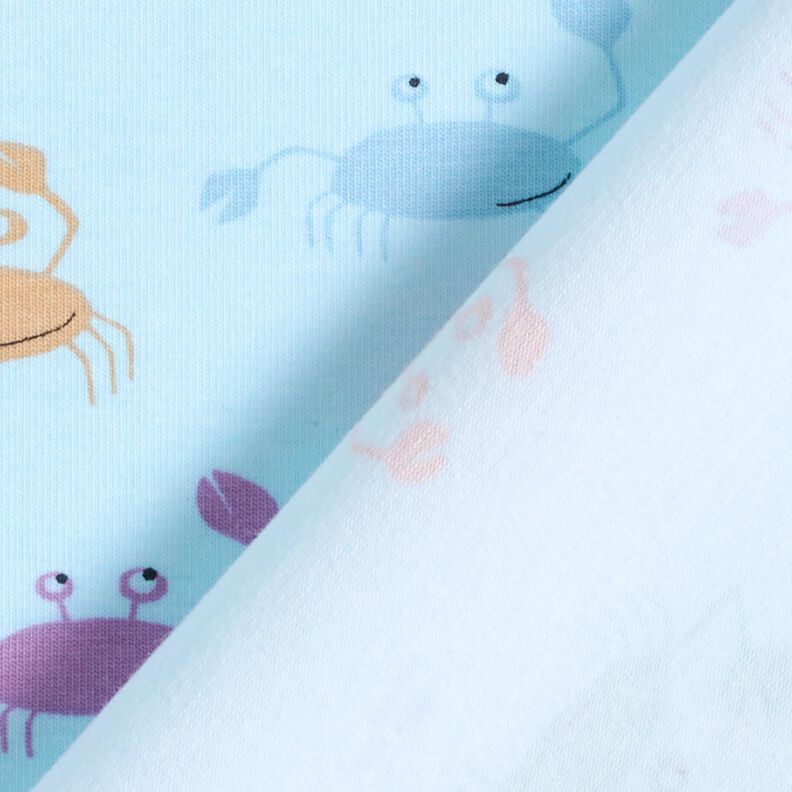 jersey di cotone Dolci granchi – azzurro baby,  image number 4
