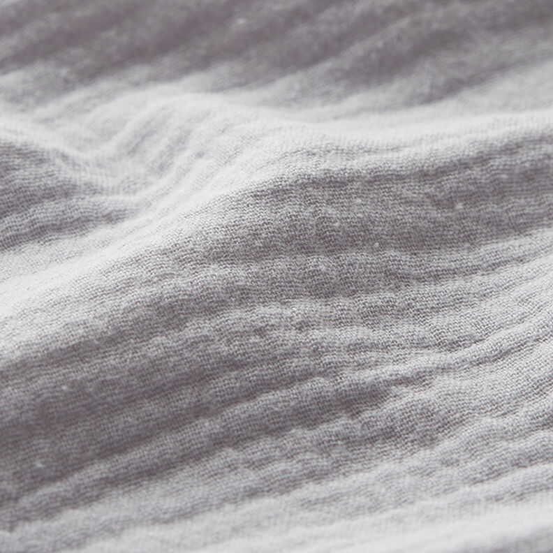mussolina / tessuto doppio increspato – grigio chiaro,  image number 3